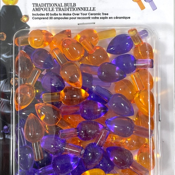 Mr. Halloween Ceramic Tree Replacement Bulbs ~ Traditional ~ 2 Pks ~ 50 Count Ea - Picture 4 of 5